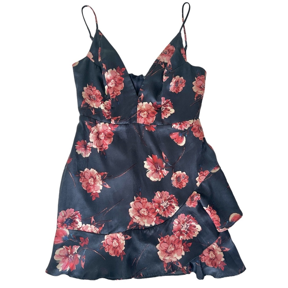 Cotton candy brand M Silky dress floral